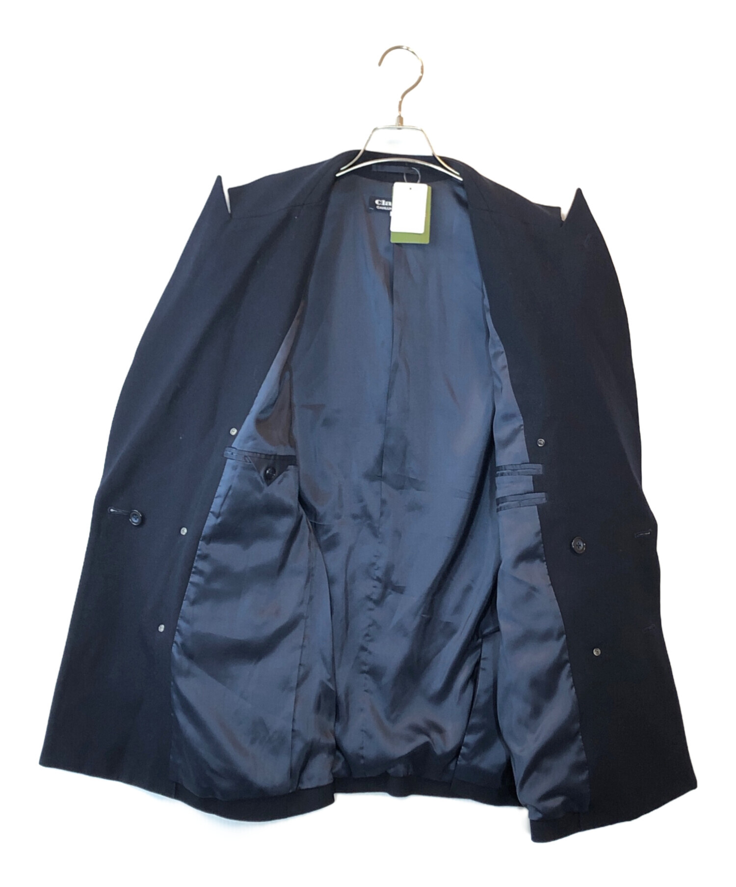 【新品】CAHLUMN/ Double Breasted Navy blazer 中古・古着通販】CAHLUMN (カウラム) Double Breasted Navy blazer