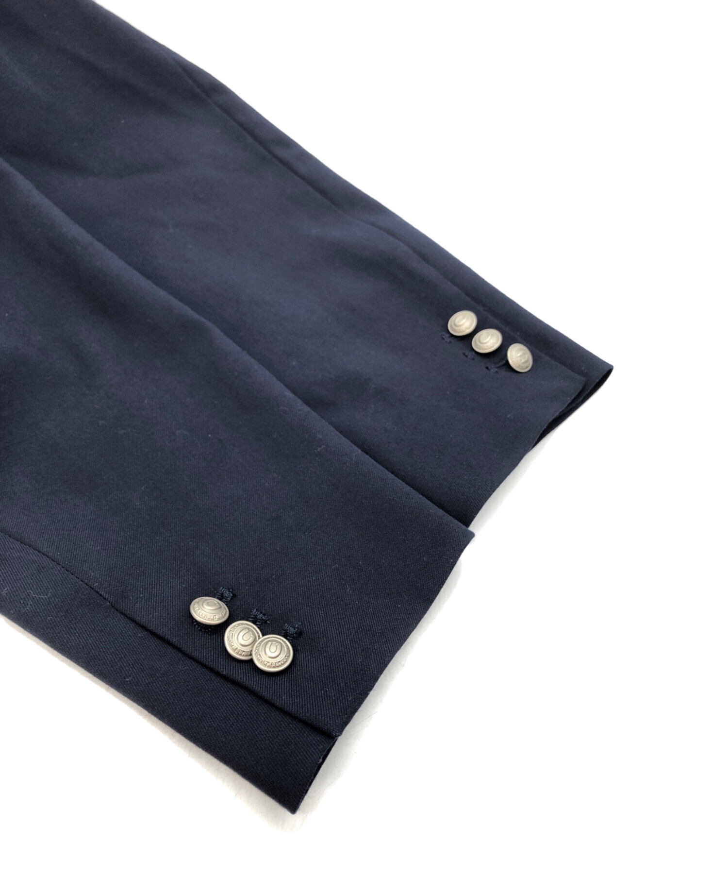 中古・古着通販】CAHLUMN (カウラム) Double Breasted Navy blazer