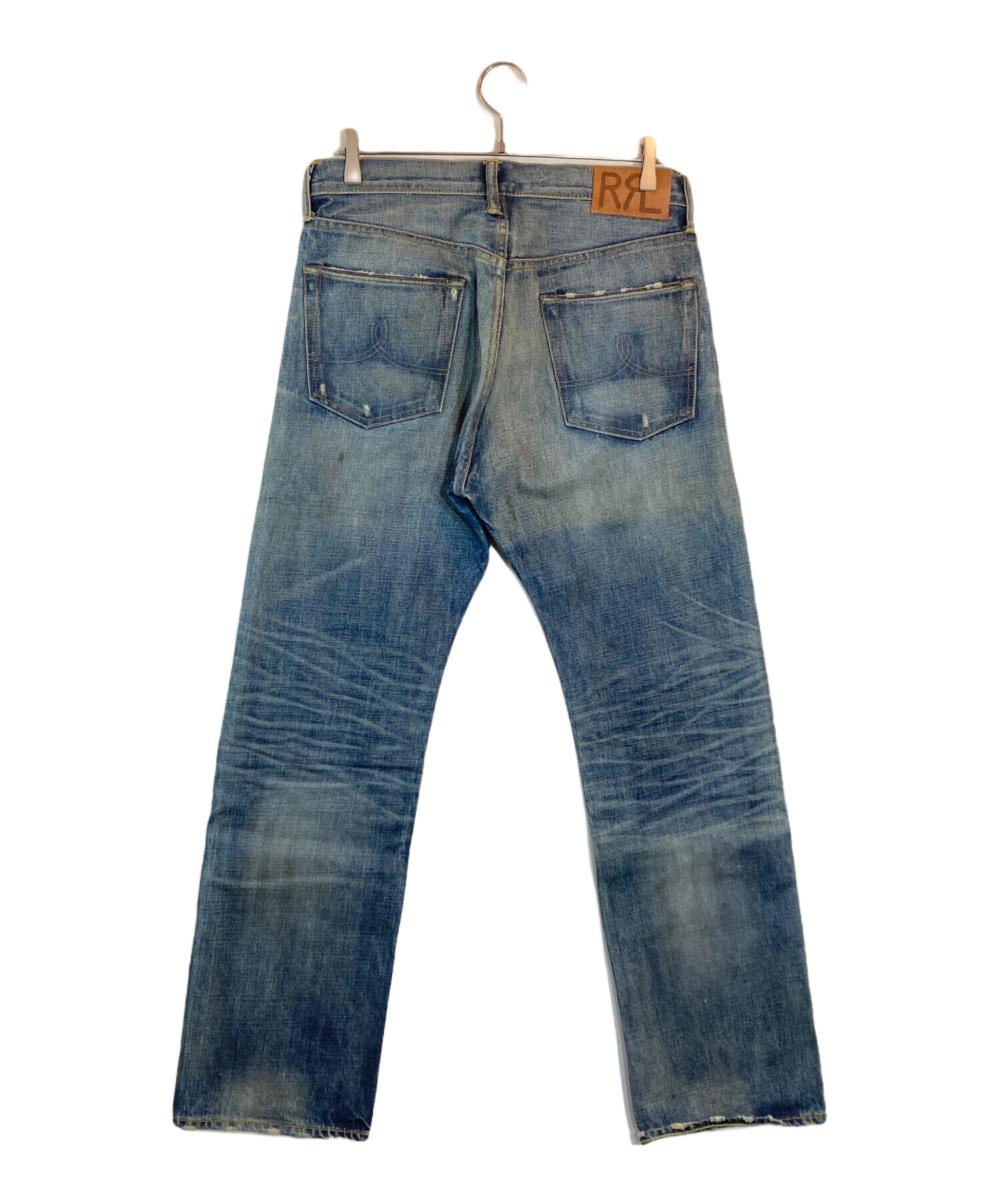中古・古着通販】RRL (ダブルアールエル) デニムパンツ ブルー サイズ 