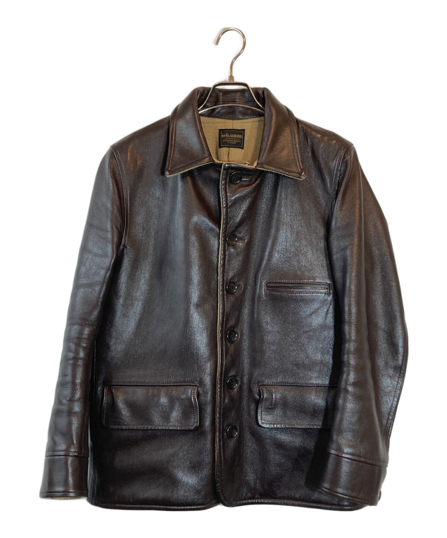 中古・古着通販】BY GLADHAND (バイグラッドハンド) カウハイドレザー