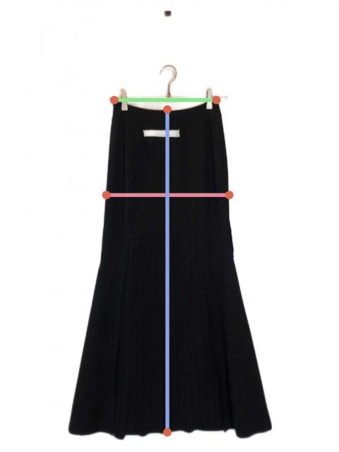 中古・古着通販】ALICE AUAA (アリスアウアア) デザイン フレアロング