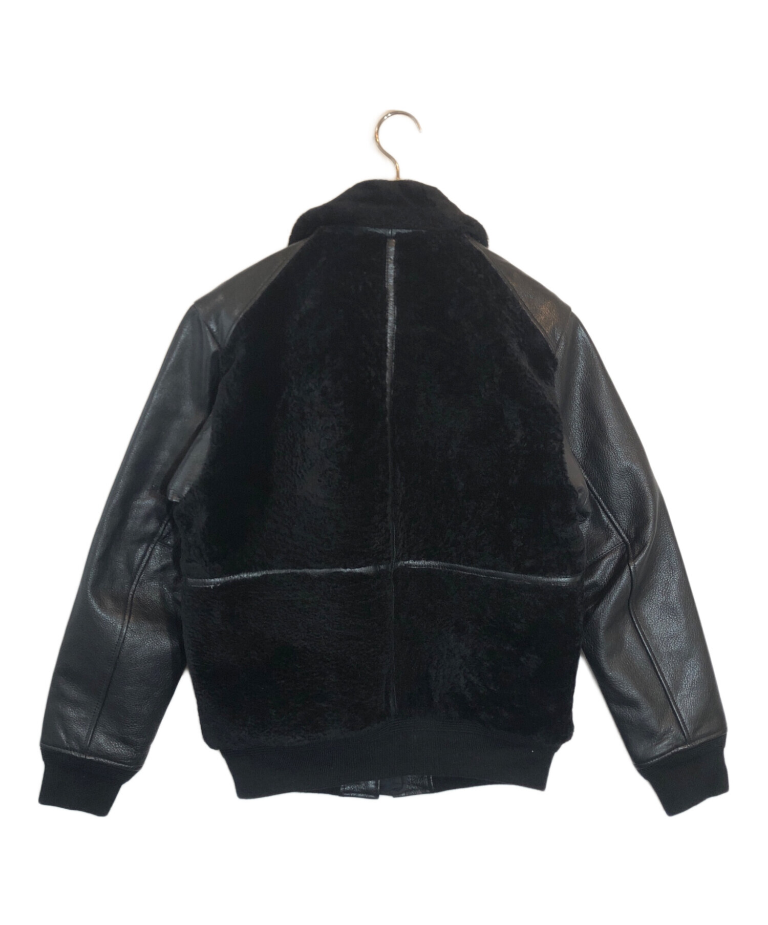 中古・古着通販】Schott (ショット) 熊ジャン ブラック サイズ:M