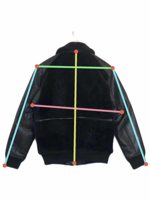 中古・古着通販】Schott (ショット) 熊ジャン ブラック サイズ:M