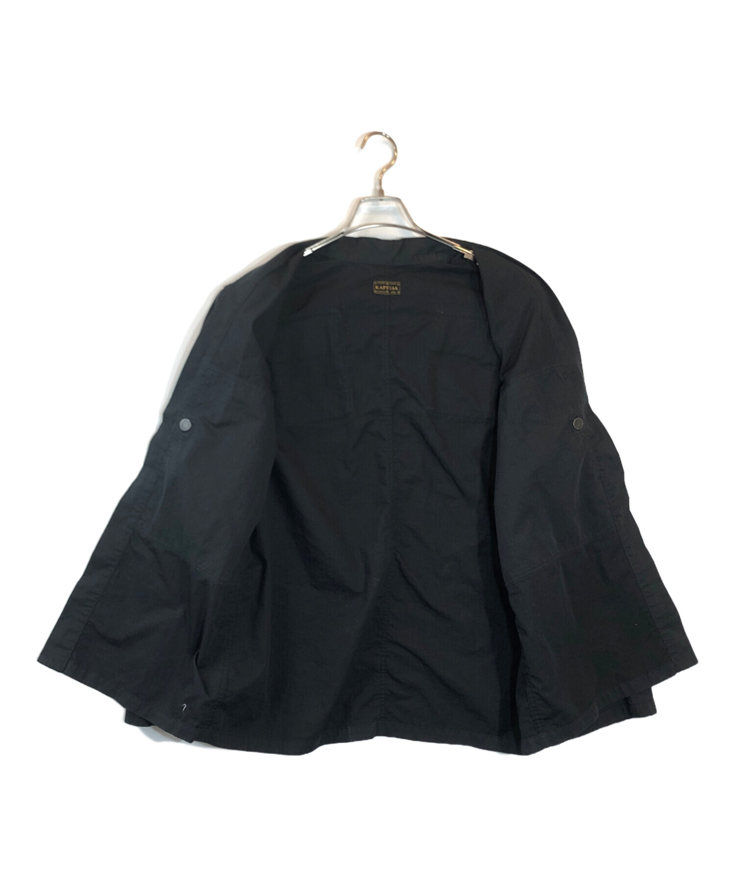 中古・古着通販】KAPITAL (キャピタル) シャツジャケット ブラック
