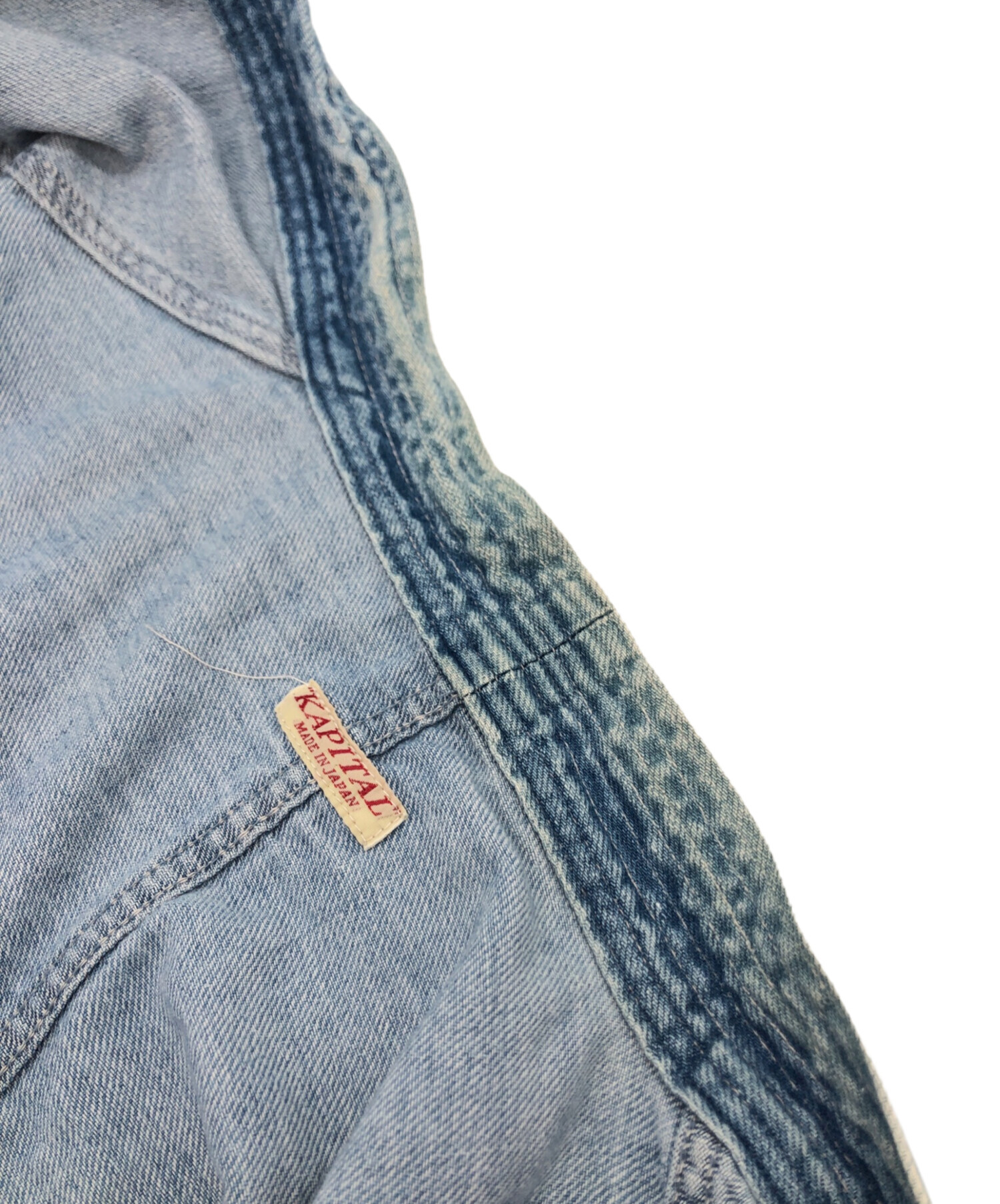 中古・古着通販】KAPITAL (キャピタル) デニムカーディガン インディゴ