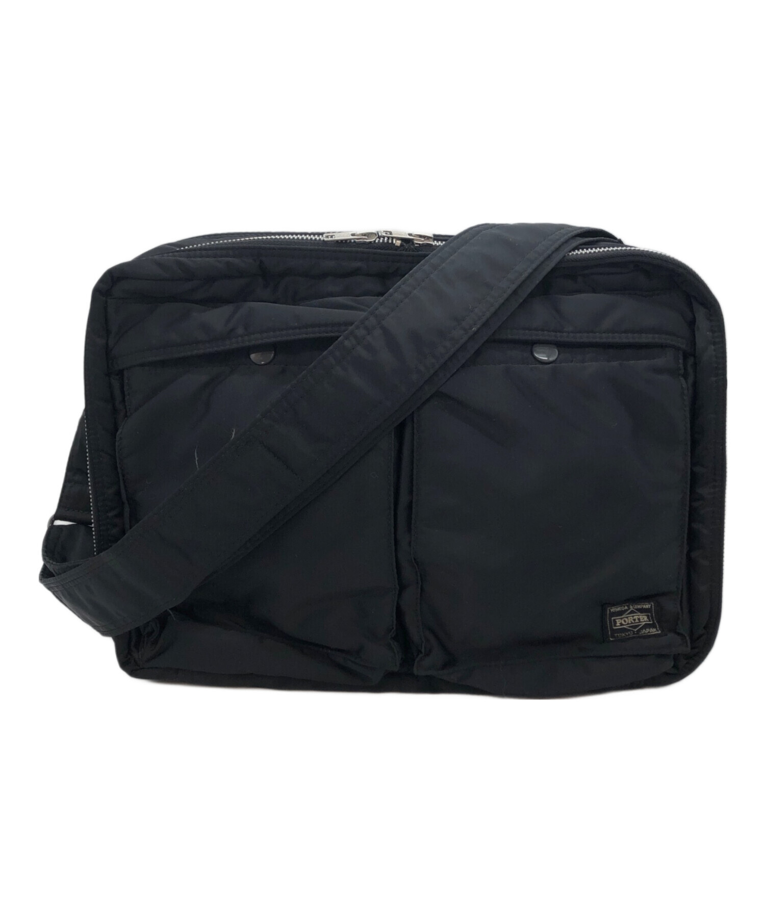 中古・古着通販】PORTER (ポーター) TANKER SHOULDER BAG ブラック