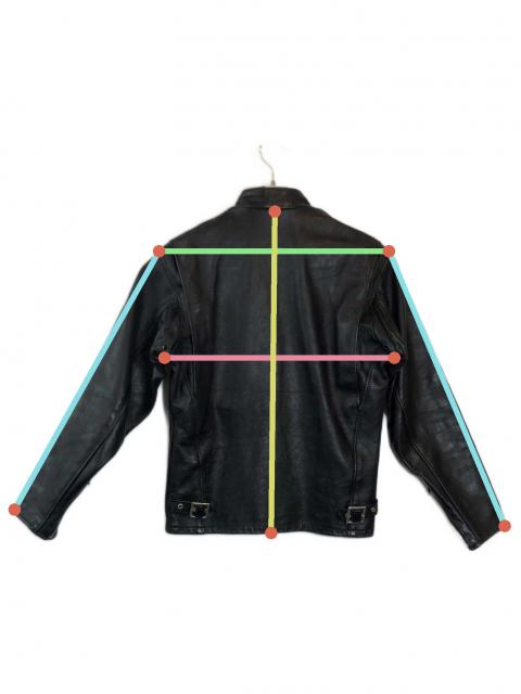 中古・古着通販】Schott (ショット) シングルライダースジャケット 中古・古着通販】Schott (ショット) シングルライダースジャケット