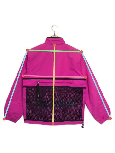 supreme nike trail running jacket pink