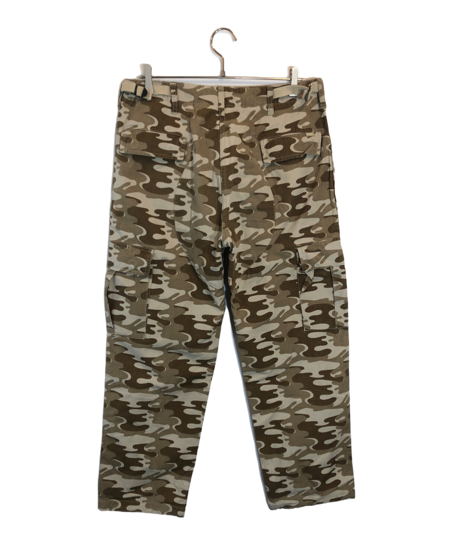 中古・古着通販】stussy (ステューシー) カモフラパンツ ベージュ