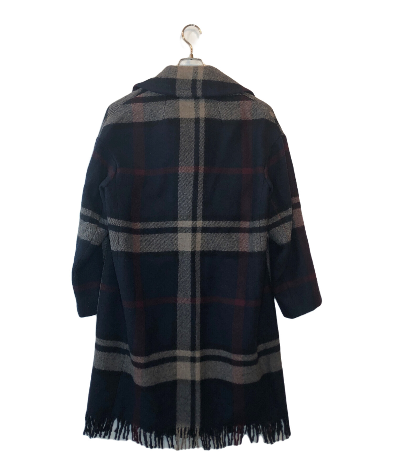 中古・古着通販】'S Max Mara (エスマックスマーラ) チェック柄コート