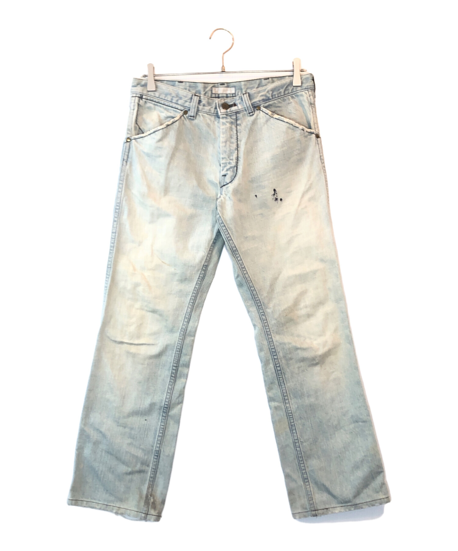 ナンバーナイン　デニム 中古・古着通販】NUMBER (N)INE (ナンバーナイン) 泥加工ストレート