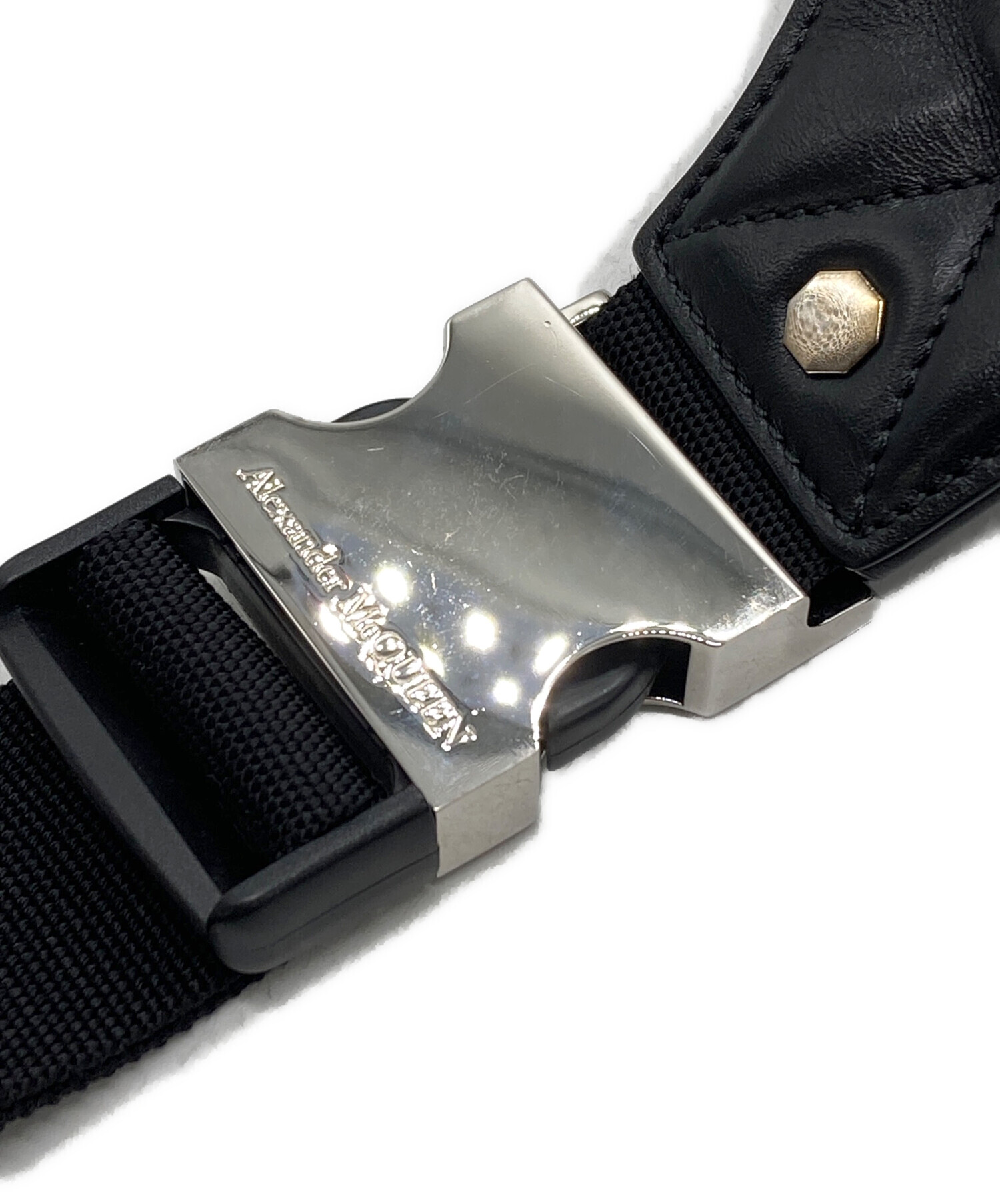 新品未使用】 ALEXANDER McQUEEN ボディバッグ ヒップバッグ 中古