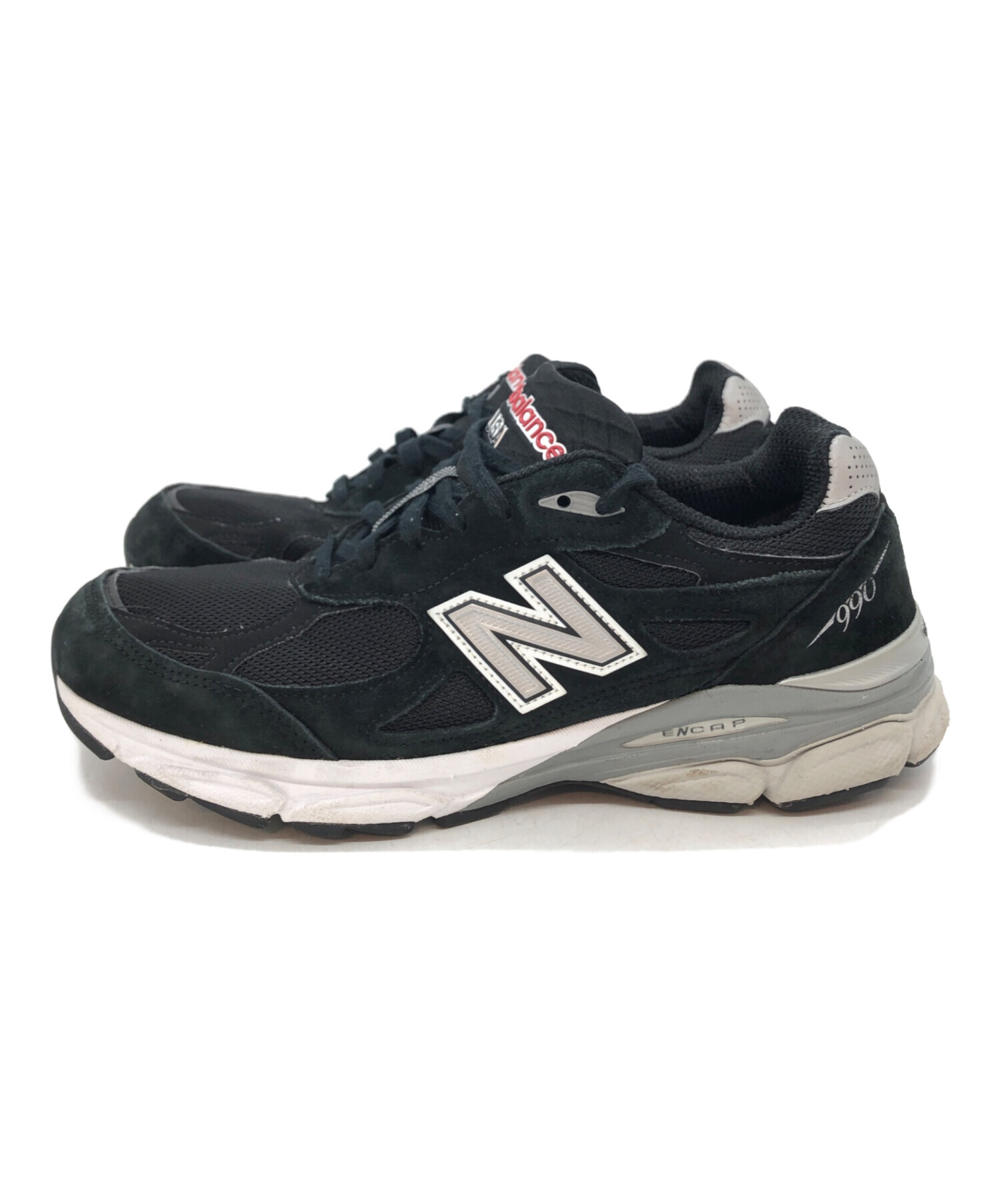 New Balance 990v3 美品 28cm 中古・古着通販】NEW BALANCE (ニューバランス) 990V3 Black ブラック