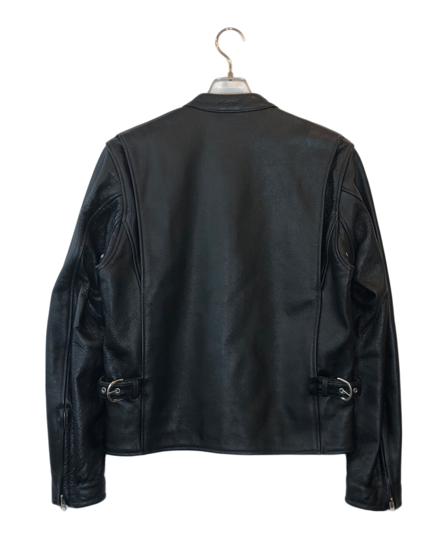 中古・古着通販】KADOYA (カドヤ) シングルライダースジャケット