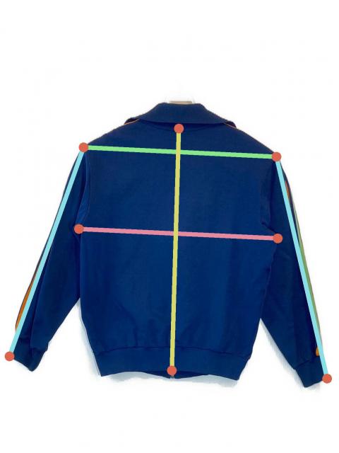 中古・古着通販】adidas (アディダス) トラックジャケット ネイビー