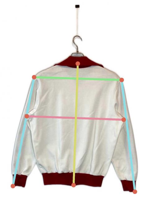 中古・古着通販】adidas (アディダス) トラックジャケット ホワイト