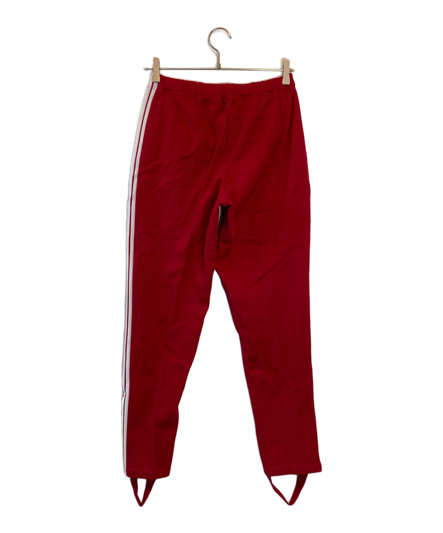 中古・古着通販】adidas (アディダス) トラックパンツ レッド サイズ