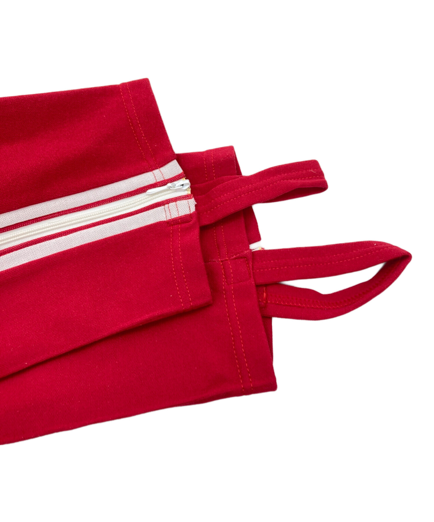 中古・古着通販】adidas (アディダス) トラックパンツ レッド サイズ