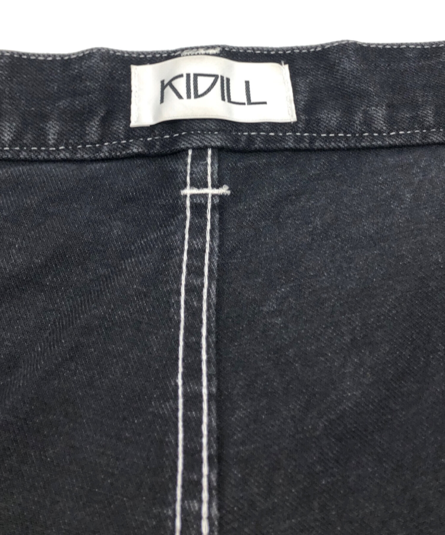 KIDILL 袴デニム　ブラック 中古・古着通販】KIDILL (キディル) 袴 HAKAMAデニムパンツ ブラック