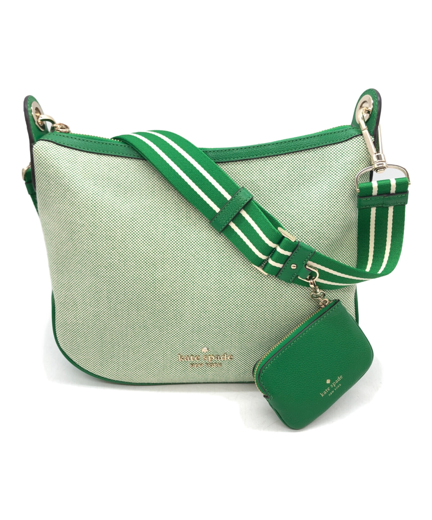 中古・古着通販】Kate Spade (ケイトスペード) 2WAYバッグ グリーン 