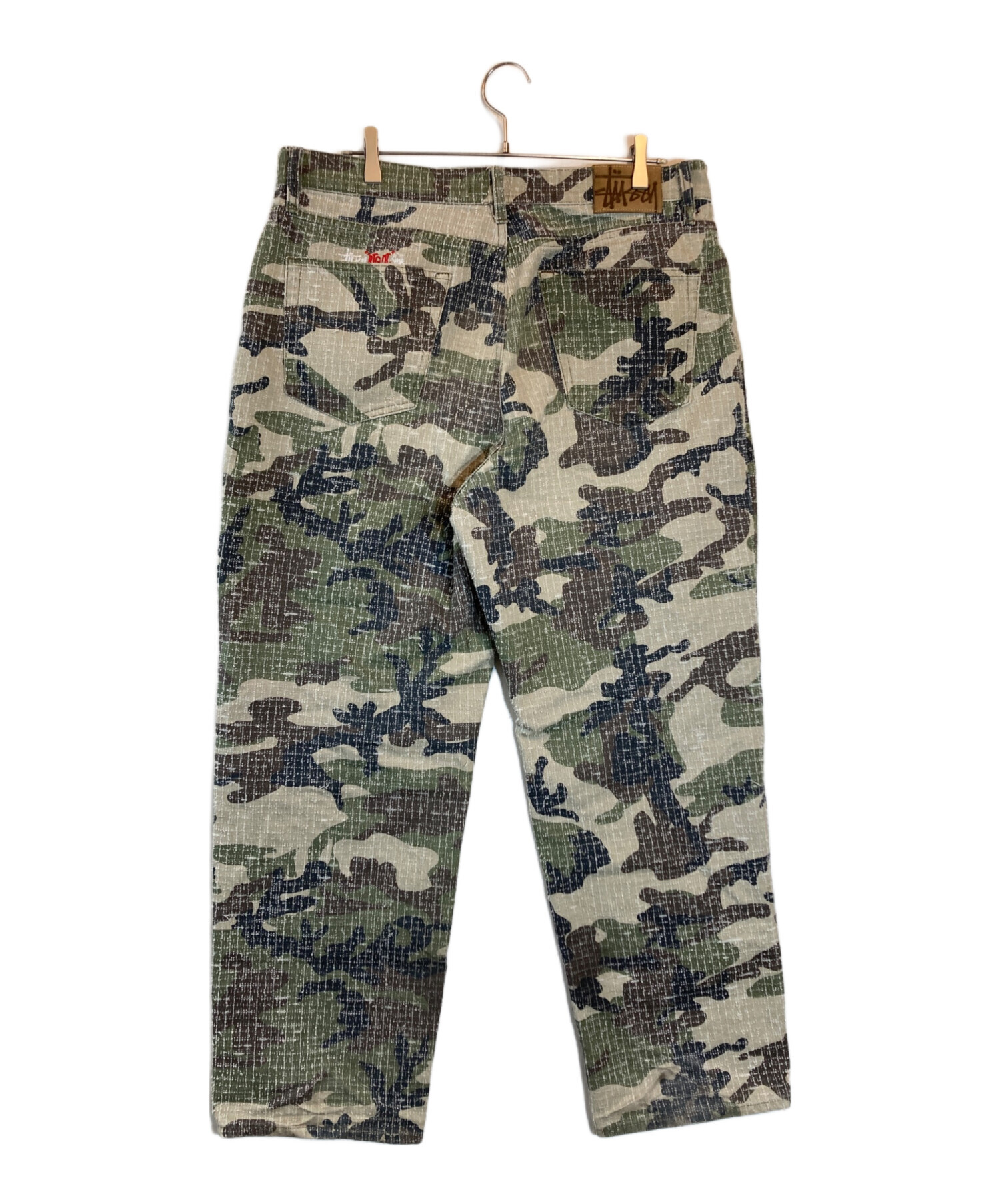 中古・古着通販】stussy (ステューシー) BIG OL' JEAN CAMO CANVAS