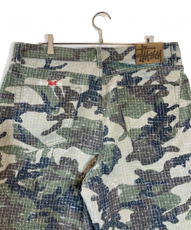中古・古着通販】stussy (ステューシー) BIG OL' JEAN CAMO CANVAS