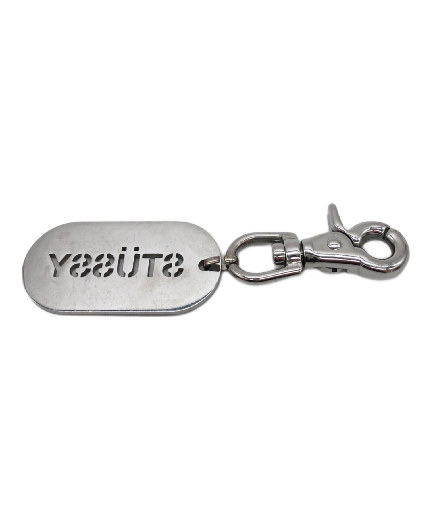 中古・古着通販】stussy (ステューシー) Metal Tag Keychain シルバー