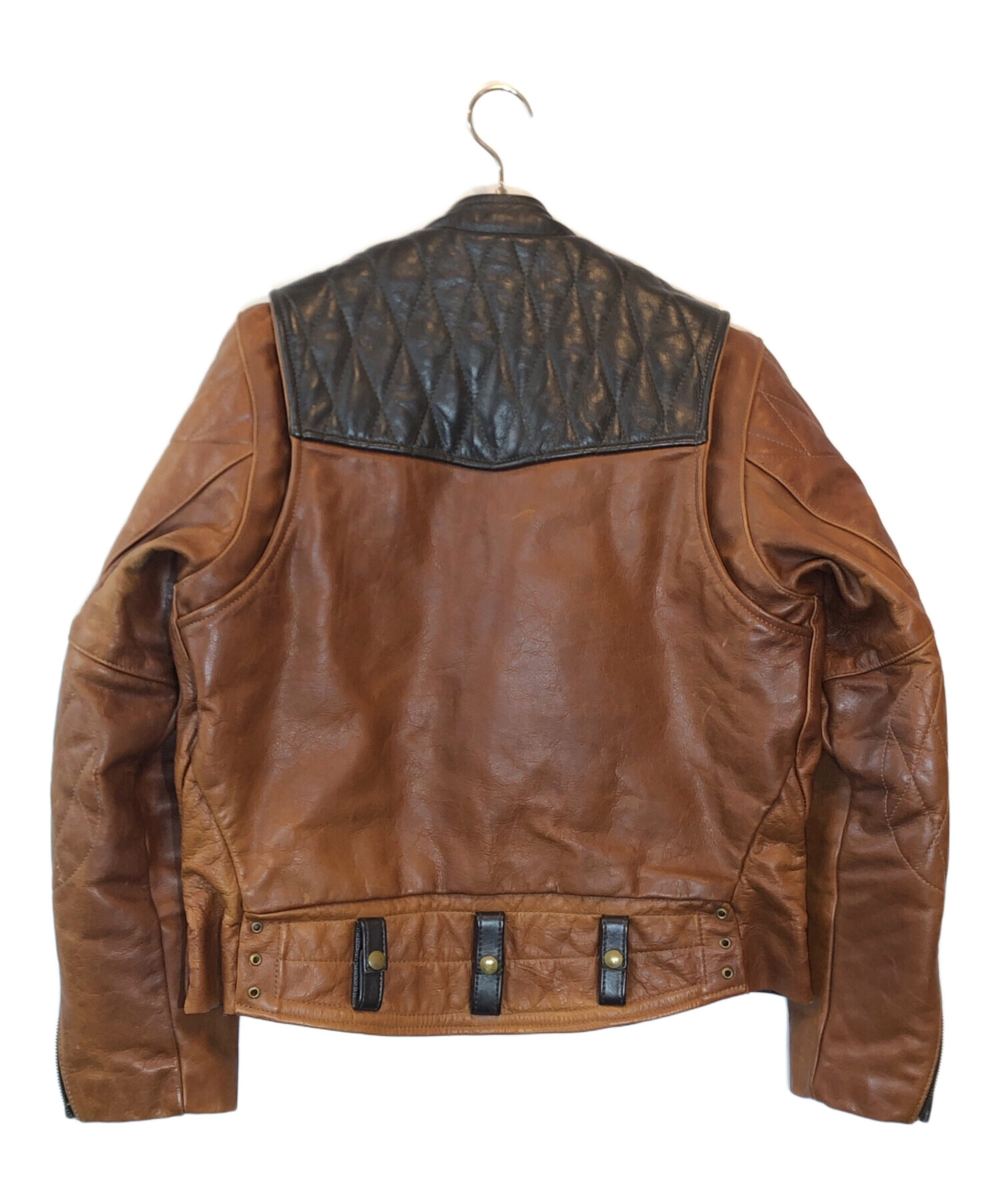 中古・古着通販】VANSON (バンソン) ダブルライダースジャケット