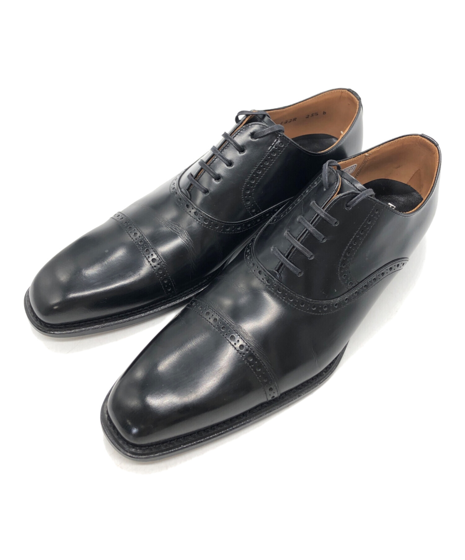 中古・古着通販】REGAL (リーガル) ストレートチップシューズ ブラック