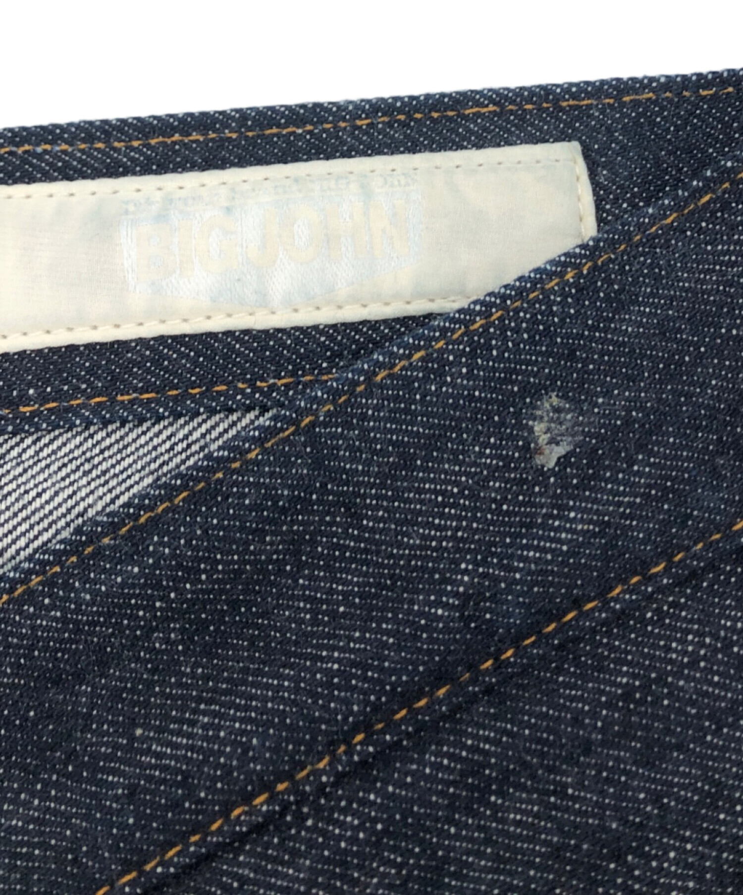 中古・古着通販】BIG JOHN (ビッグジョン) セルビッチデニムパンツ