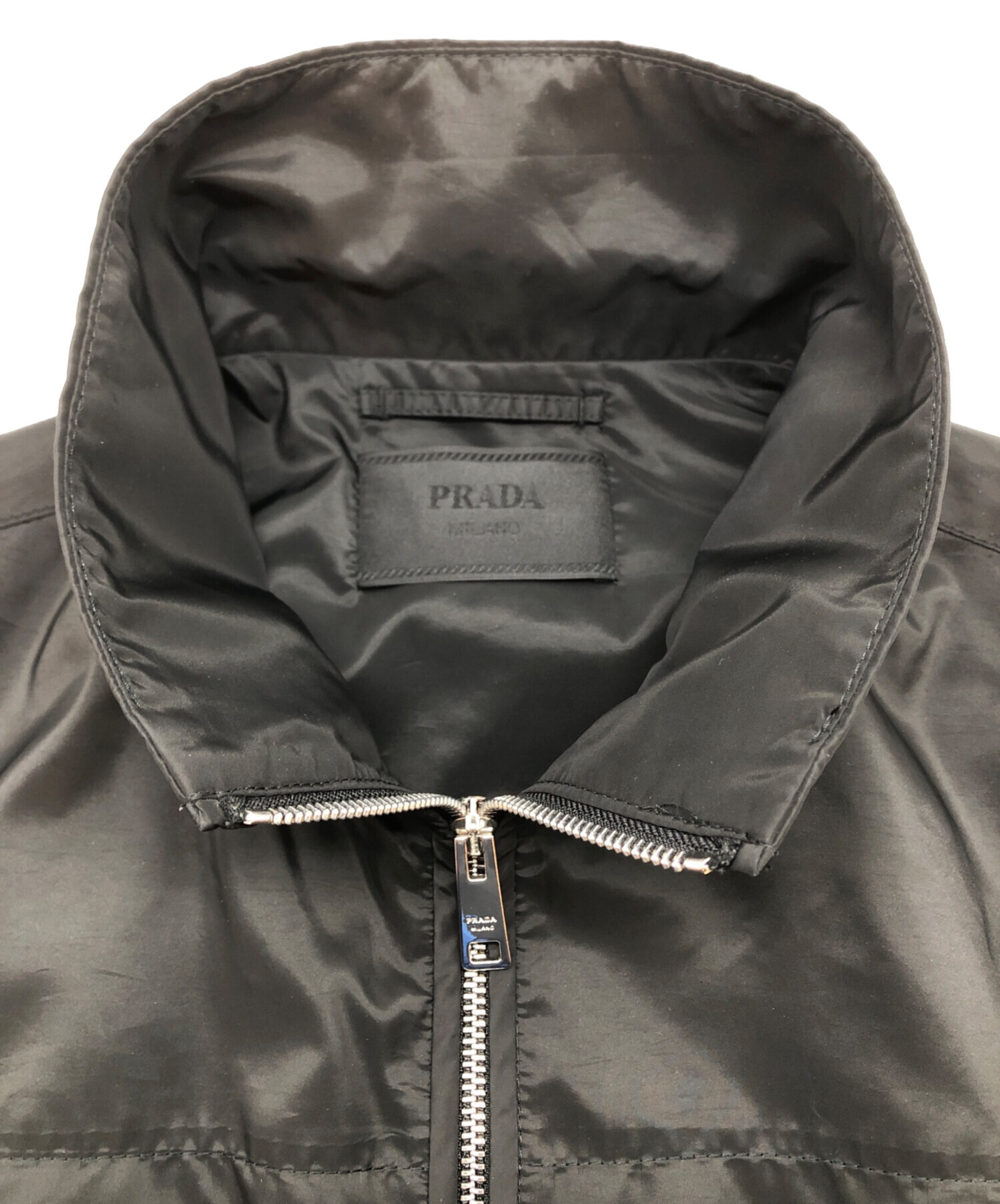 中古・古着通販】PRADA (プラダ) K-WAY SEMIFODERATO Jacket ブラック