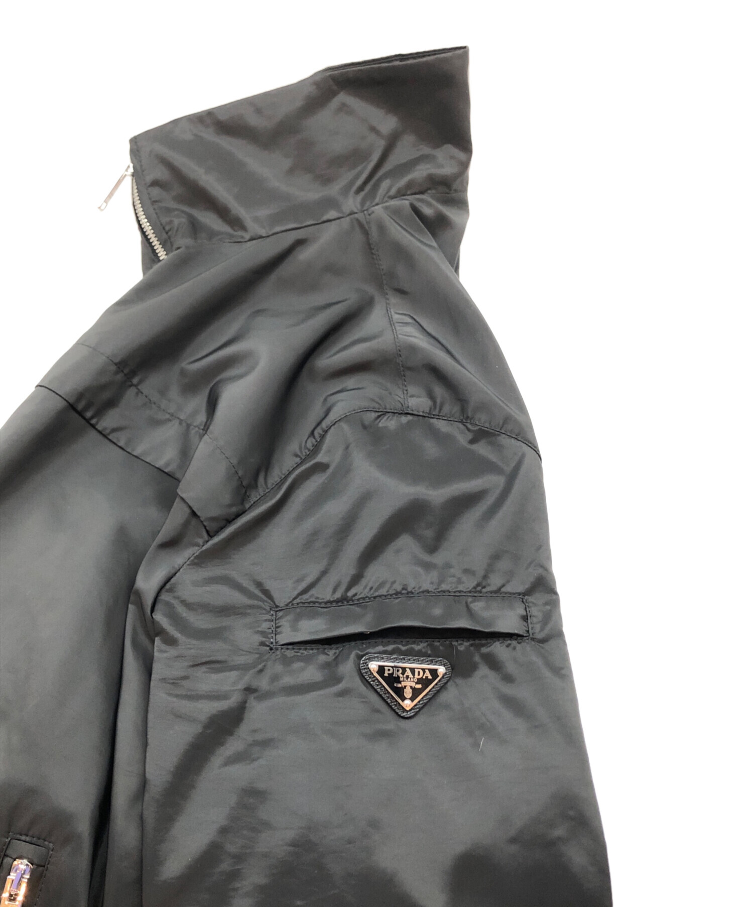 【極美品】Prada K-WAY ジャケットXS PRADA（プラダ） K-WAY SEMIFODERATO Jacket SGN998 三角ロゴプレート