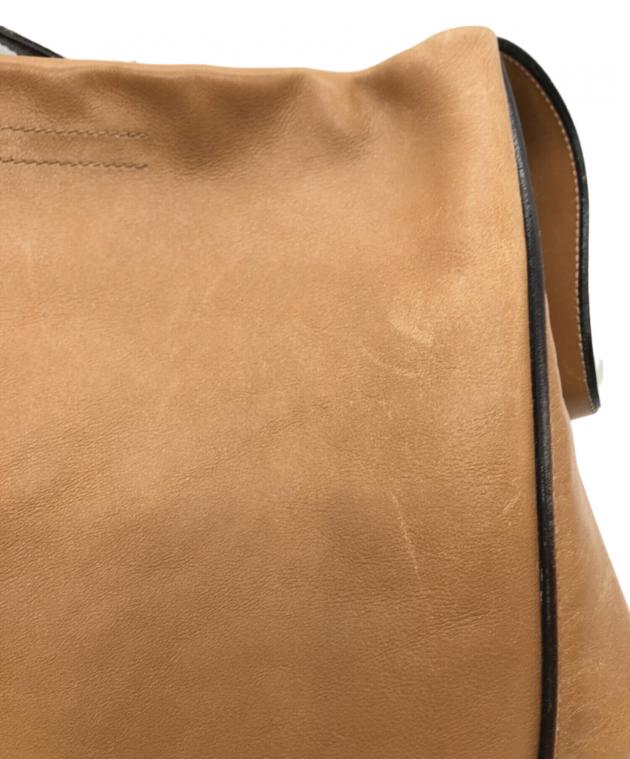 中古・古着通販】PRADA (プラダ) 型押しワンショルダーバッグ ベージュ