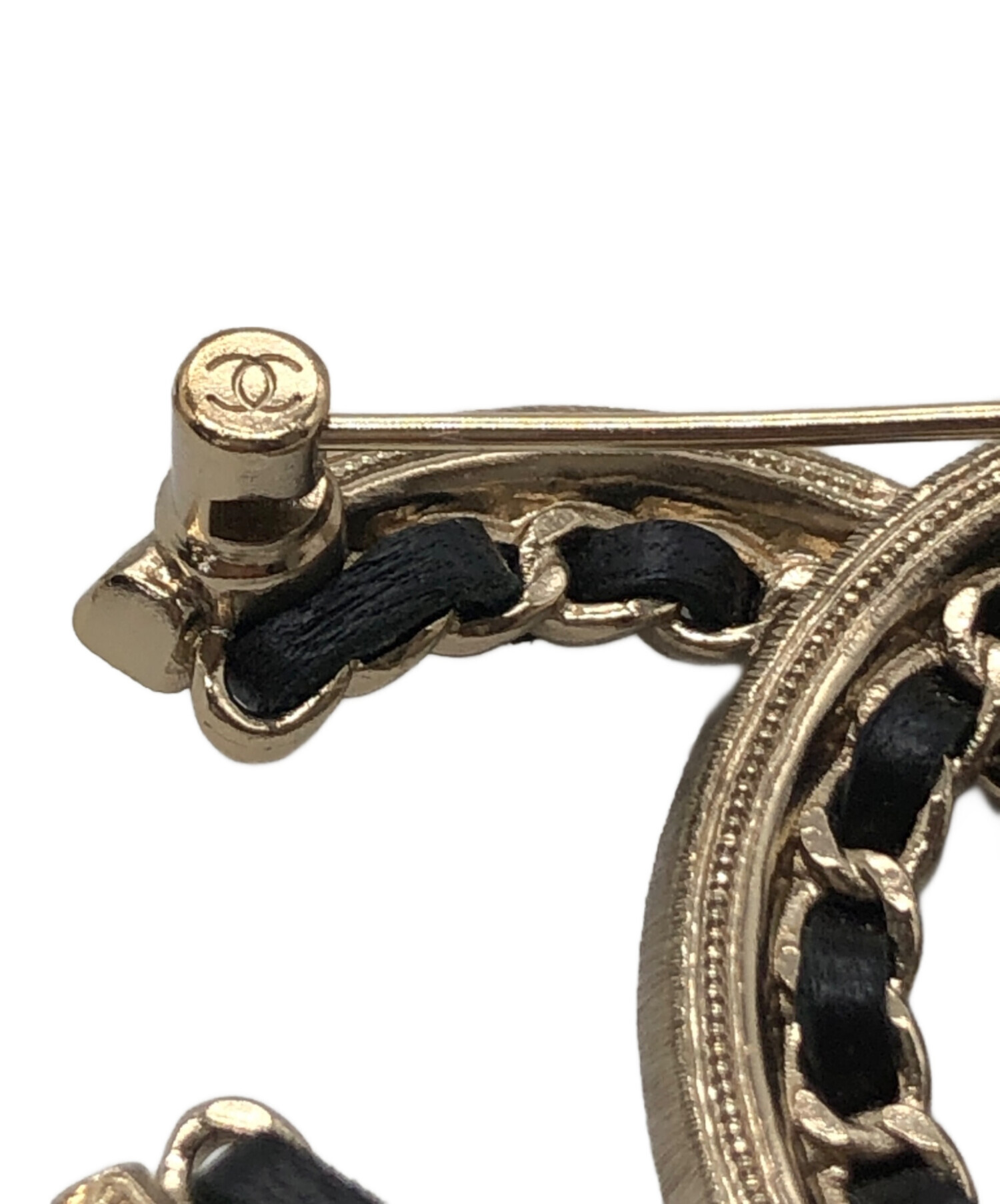 中古・古着通販】CHANEL (シャネル) ココマークブローチ ゴールド