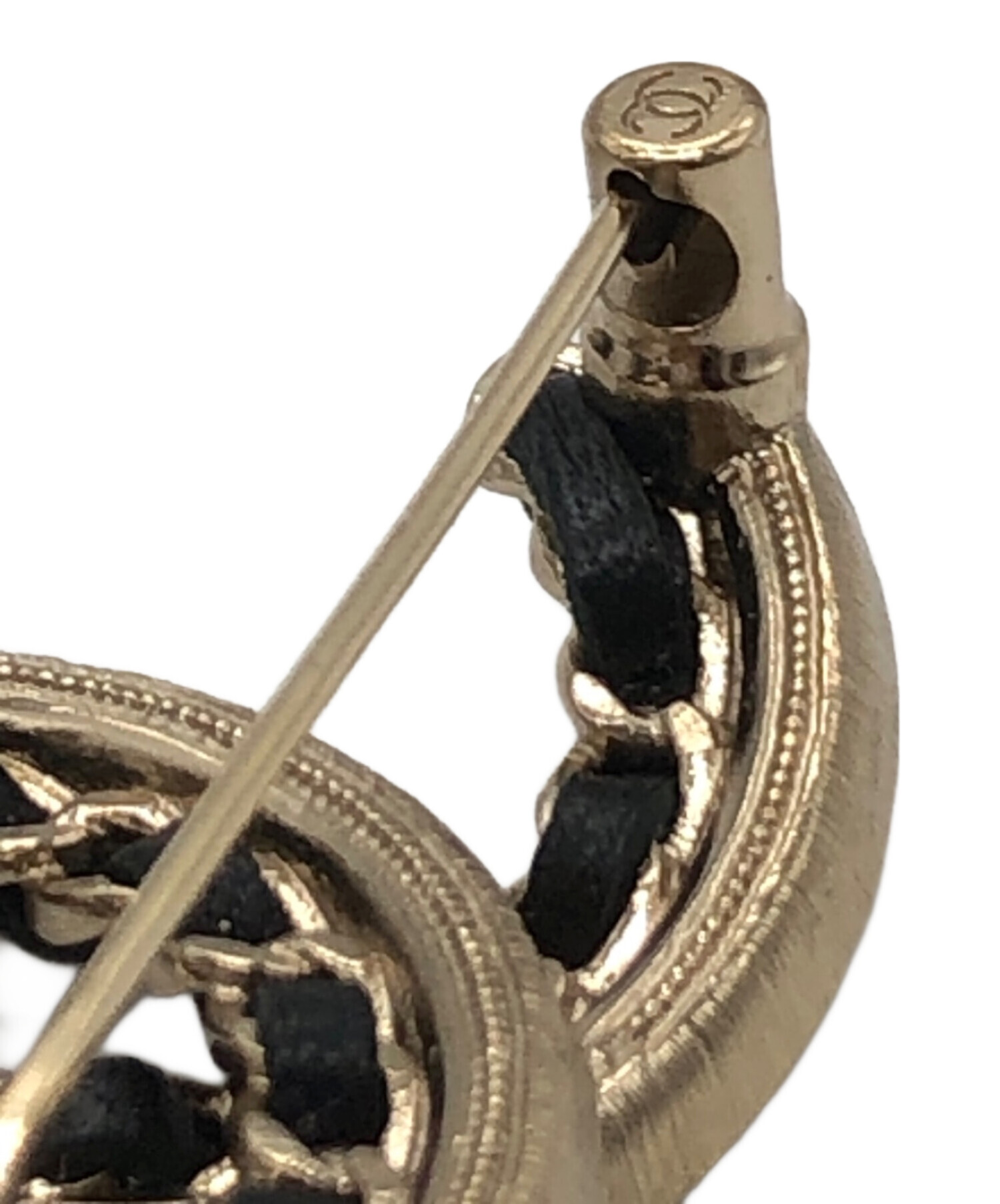 中古・古着通販】CHANEL (シャネル) ココマークブローチ ゴールド