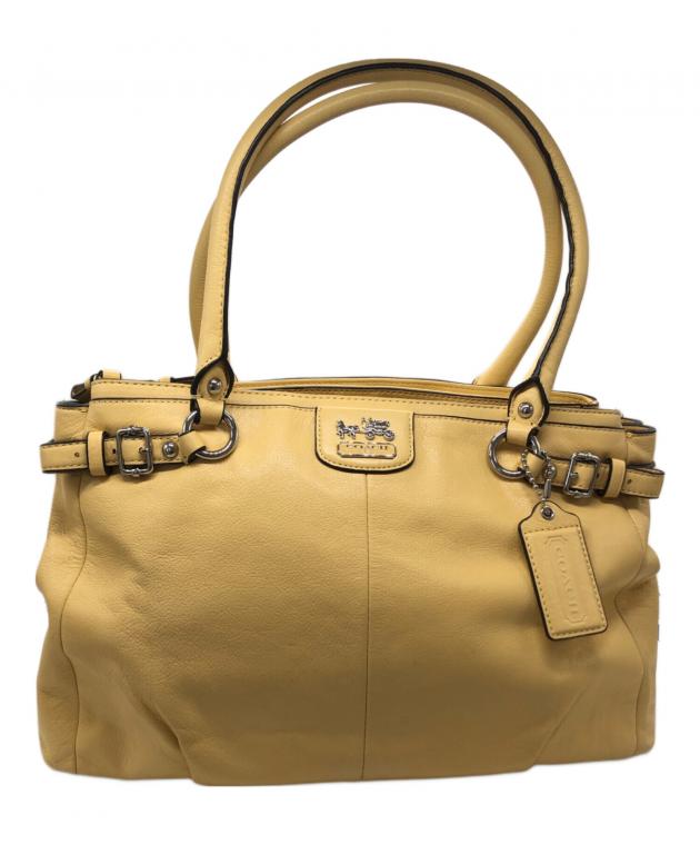 中古・古着通販】COACH (コーチ) トートバッグ イエロー｜ブランド