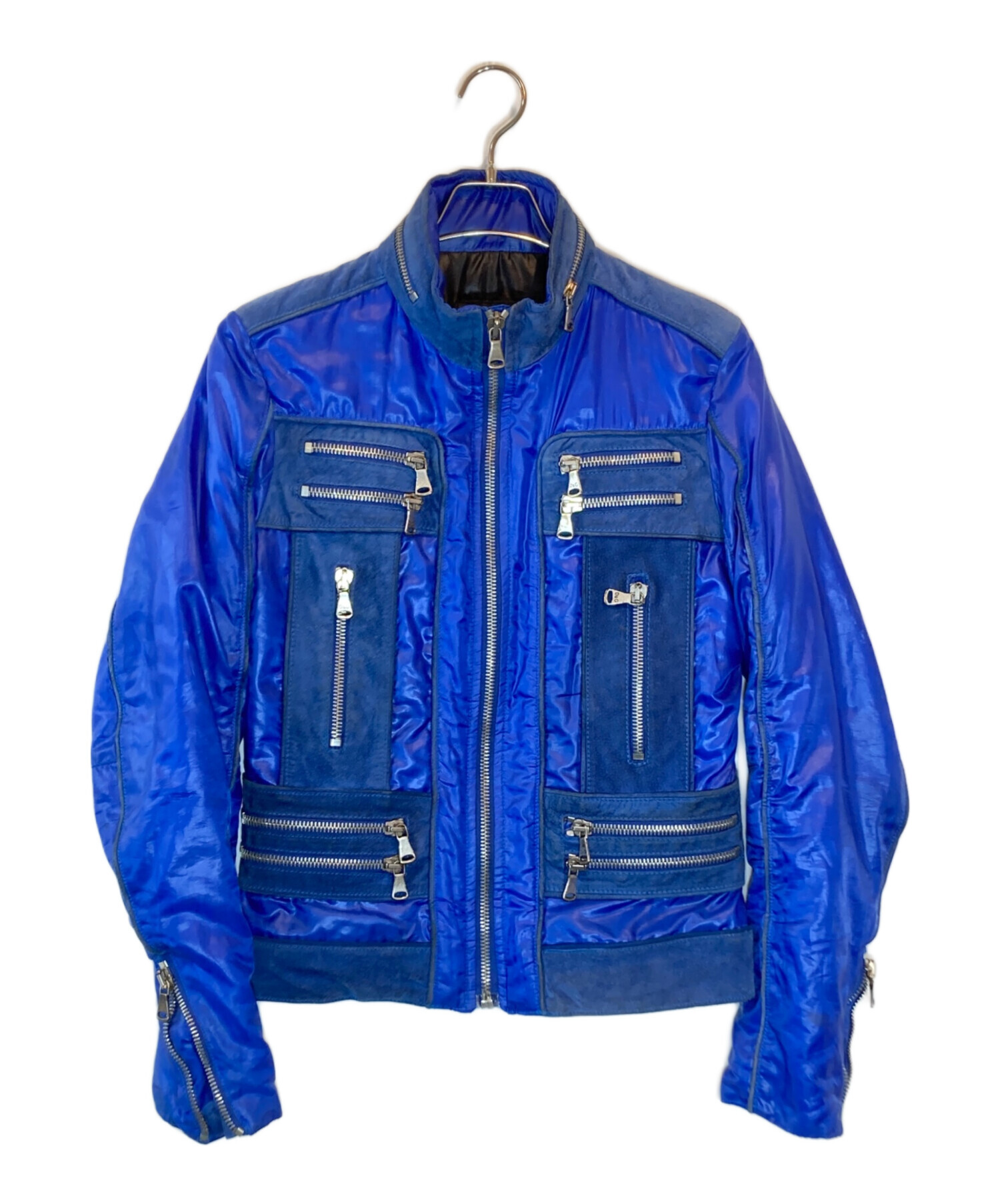 中古・古着通販】D&G (ディーアンドジー) ZIP SWITCHING LEATHER