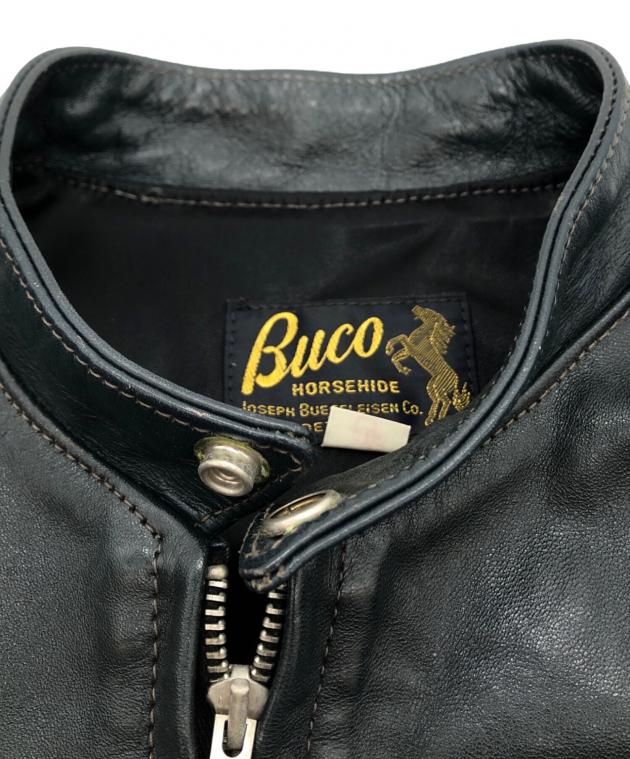 中古・古着通販】Buco (ブコ) ホースハイドシングルレザージャケット