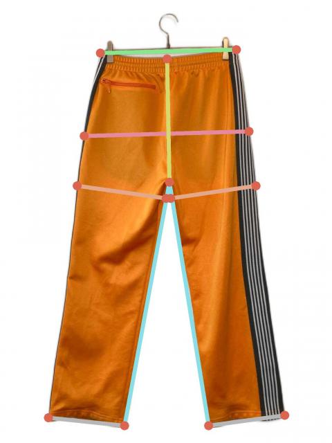 中古・古着通販】Needles (ニードルズ) トラックパンツ オレンジ