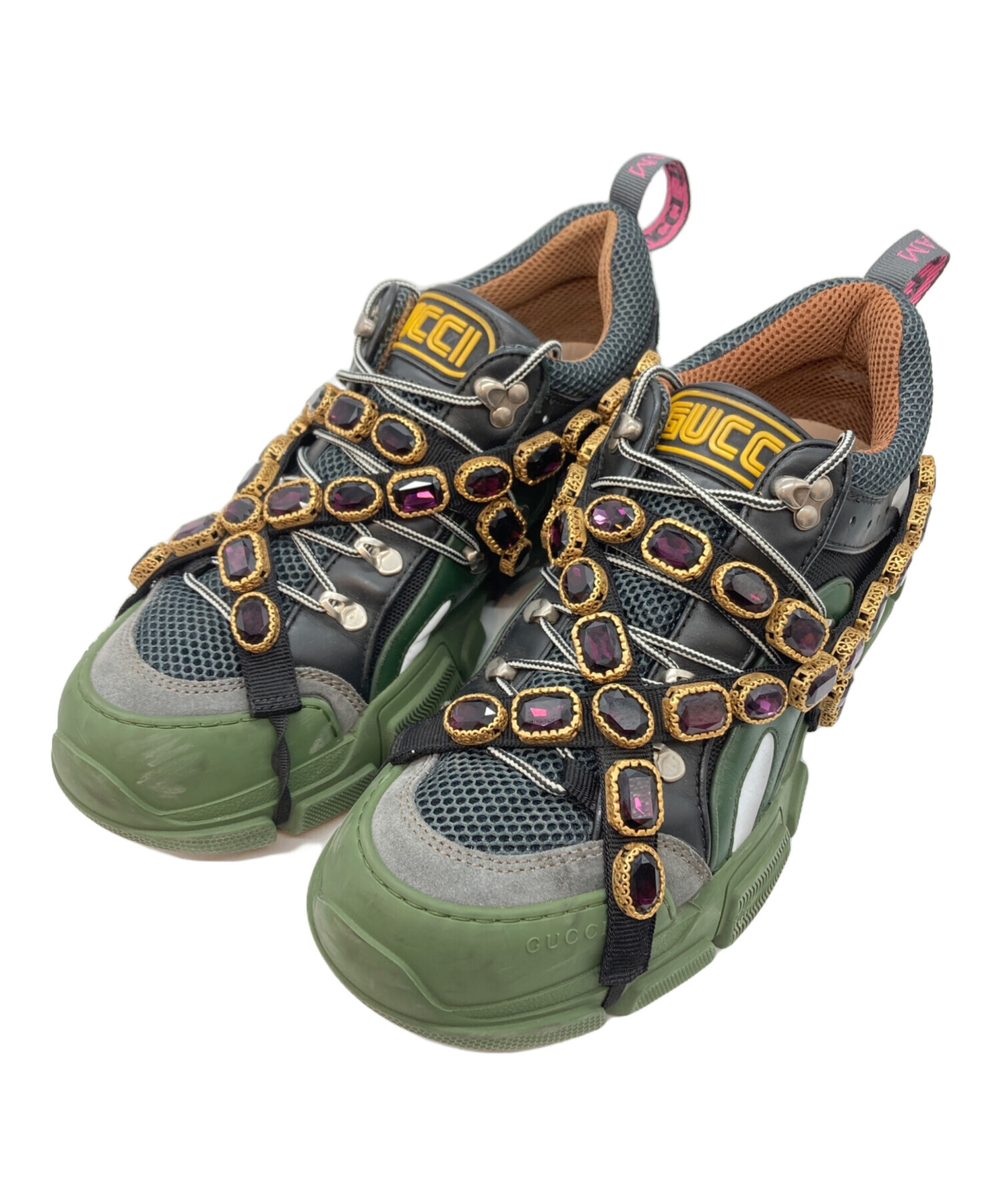 中古・古着通販】GUCCI (グッチ) フラッシュトレックスニーカー