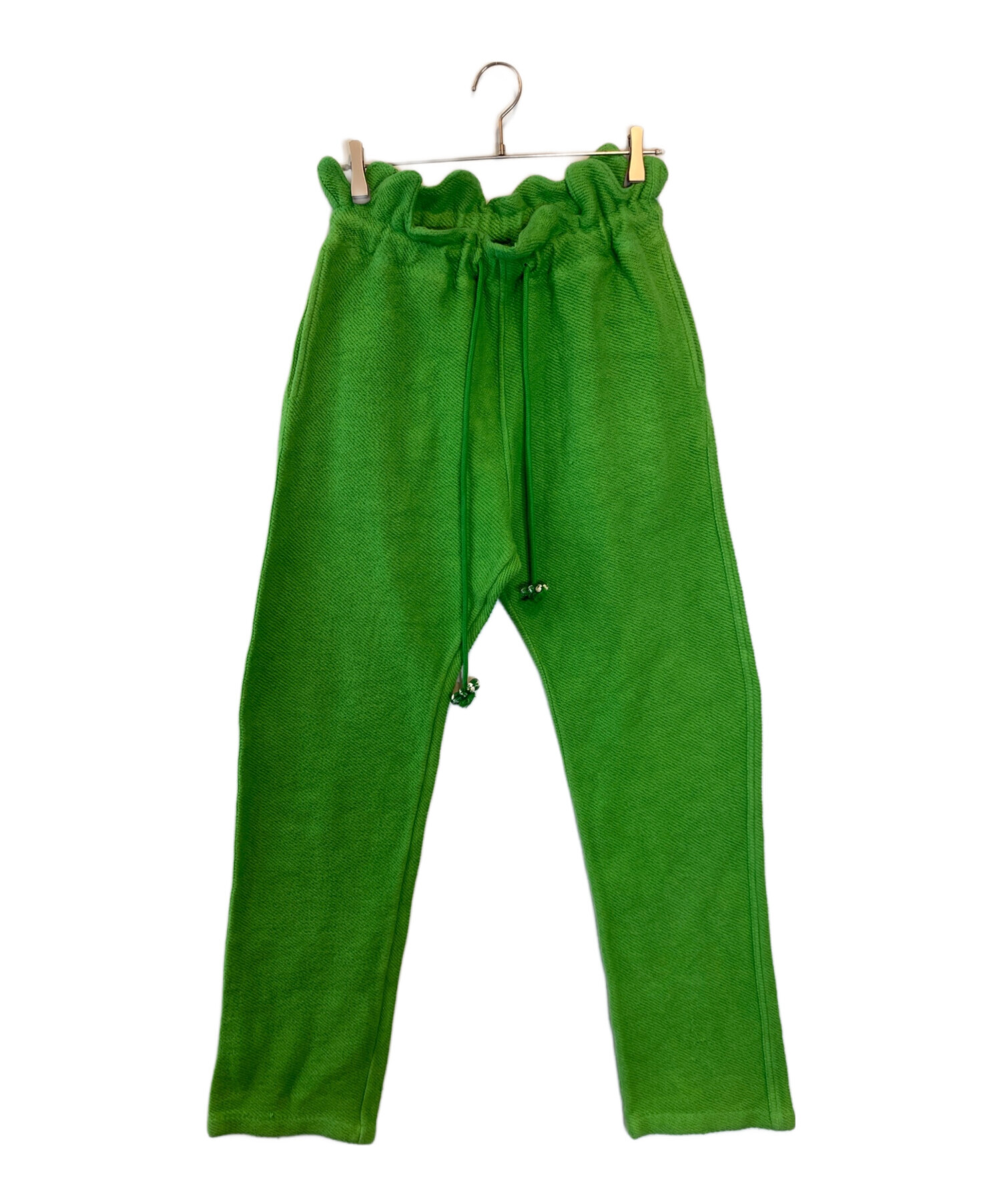 中古・古着通販】DINOWORKS (ディノワークス) egg pant 黄緑 サイズ:L