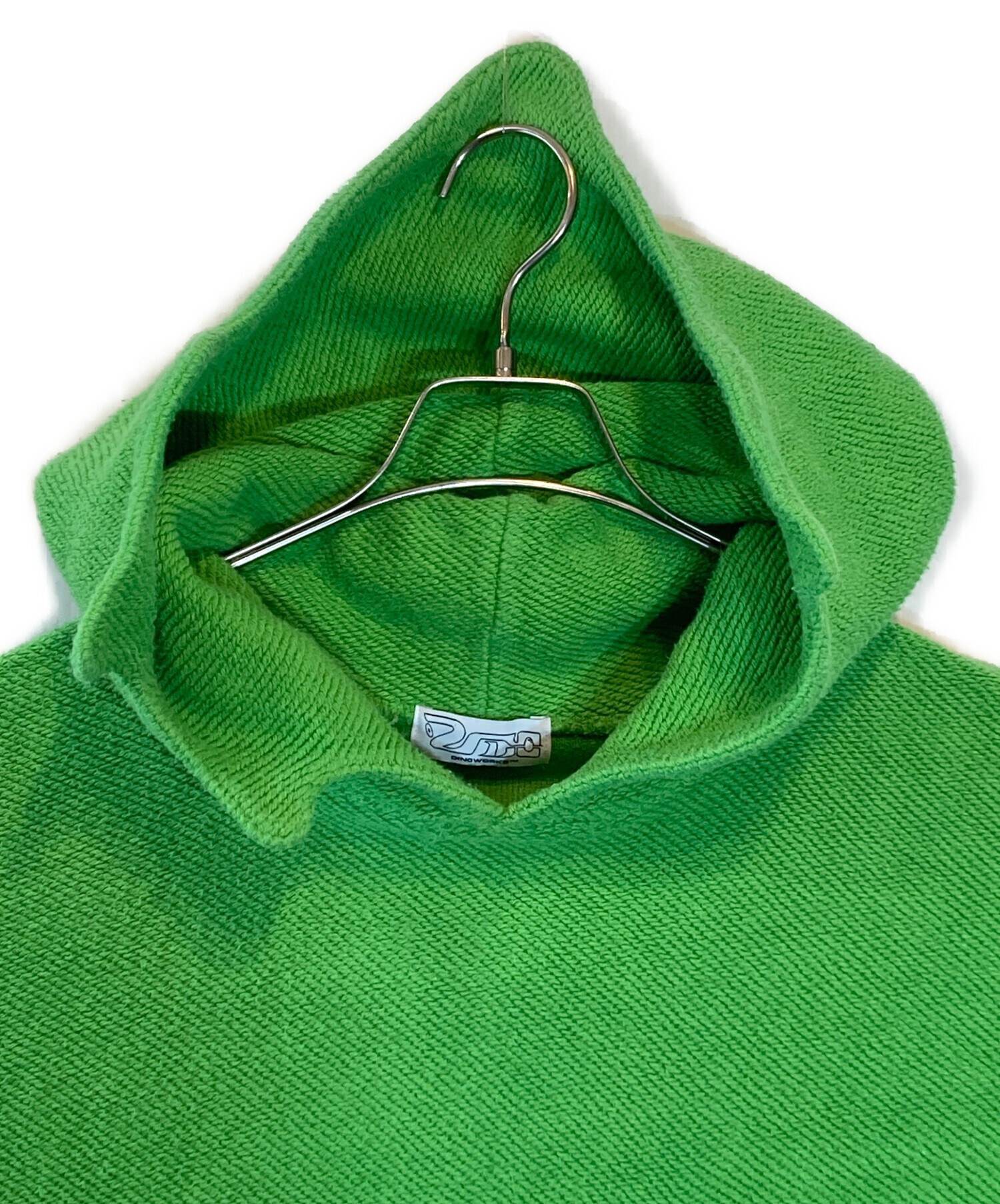 中古・古着通販】DINOWORKS (ディノワークス) EGG HOODIE 黄緑 サイズ 