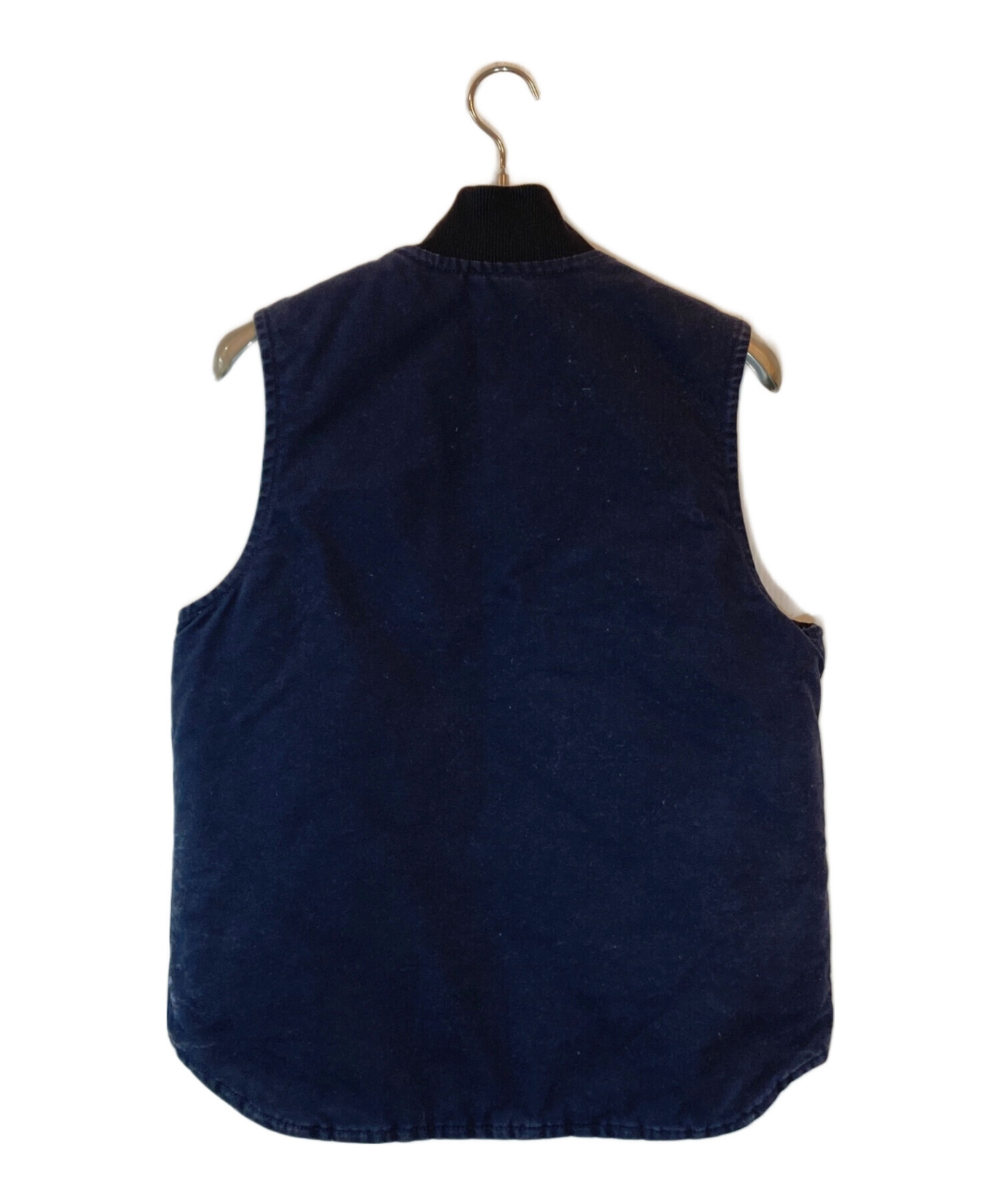 中古・古着通販】CarHartt (カーハート) ダック地ベスト ネイビー