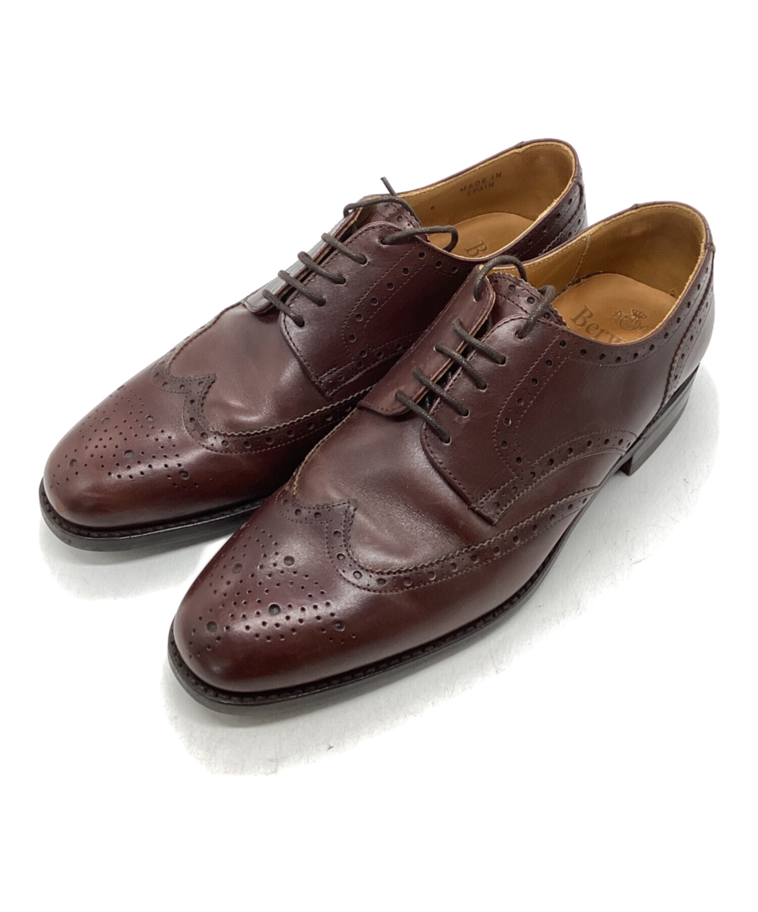 中古・古着通販】berwick (バーウィック) メダリオンウィングチップ