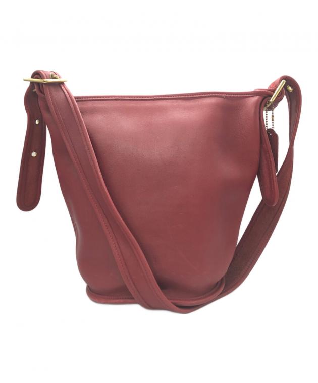 中古・古着通販】COACH (コーチ) バケツ型レザーショルダーバッグ
