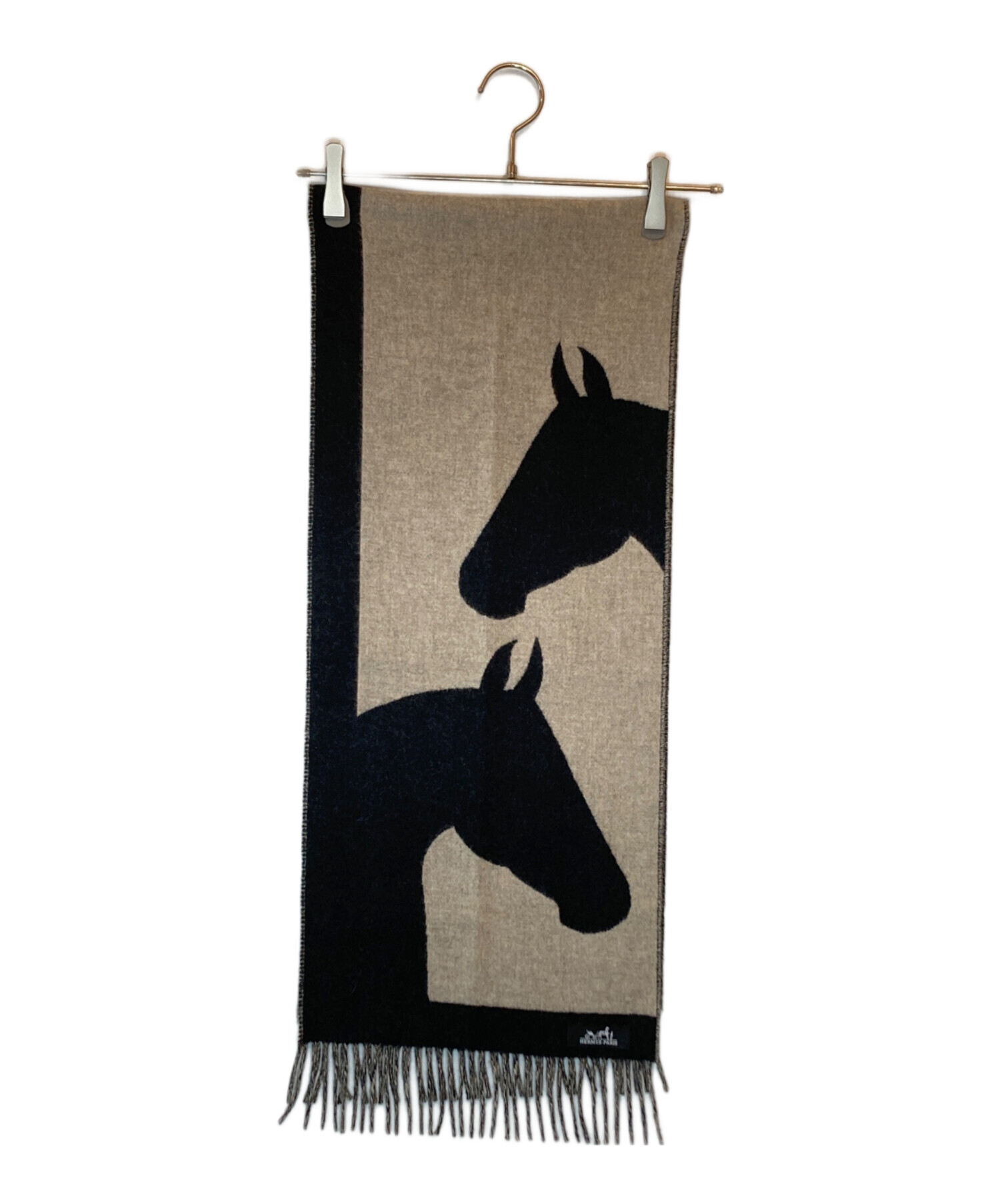 中古・古着通販】HERMES (エルメス) ラブストーリー カシミヤマフラー