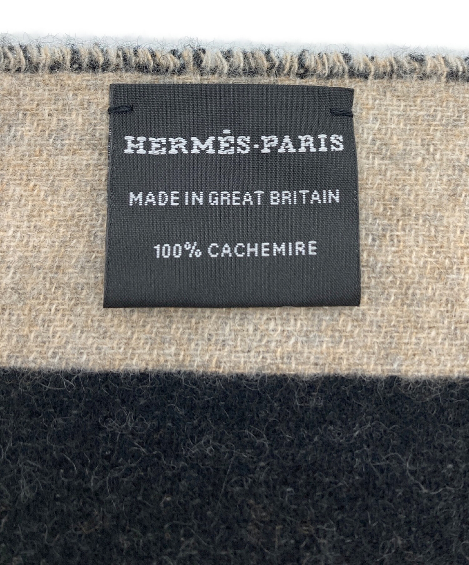 中古・古着通販】HERMES (エルメス) ラブストーリー カシミヤマフラー