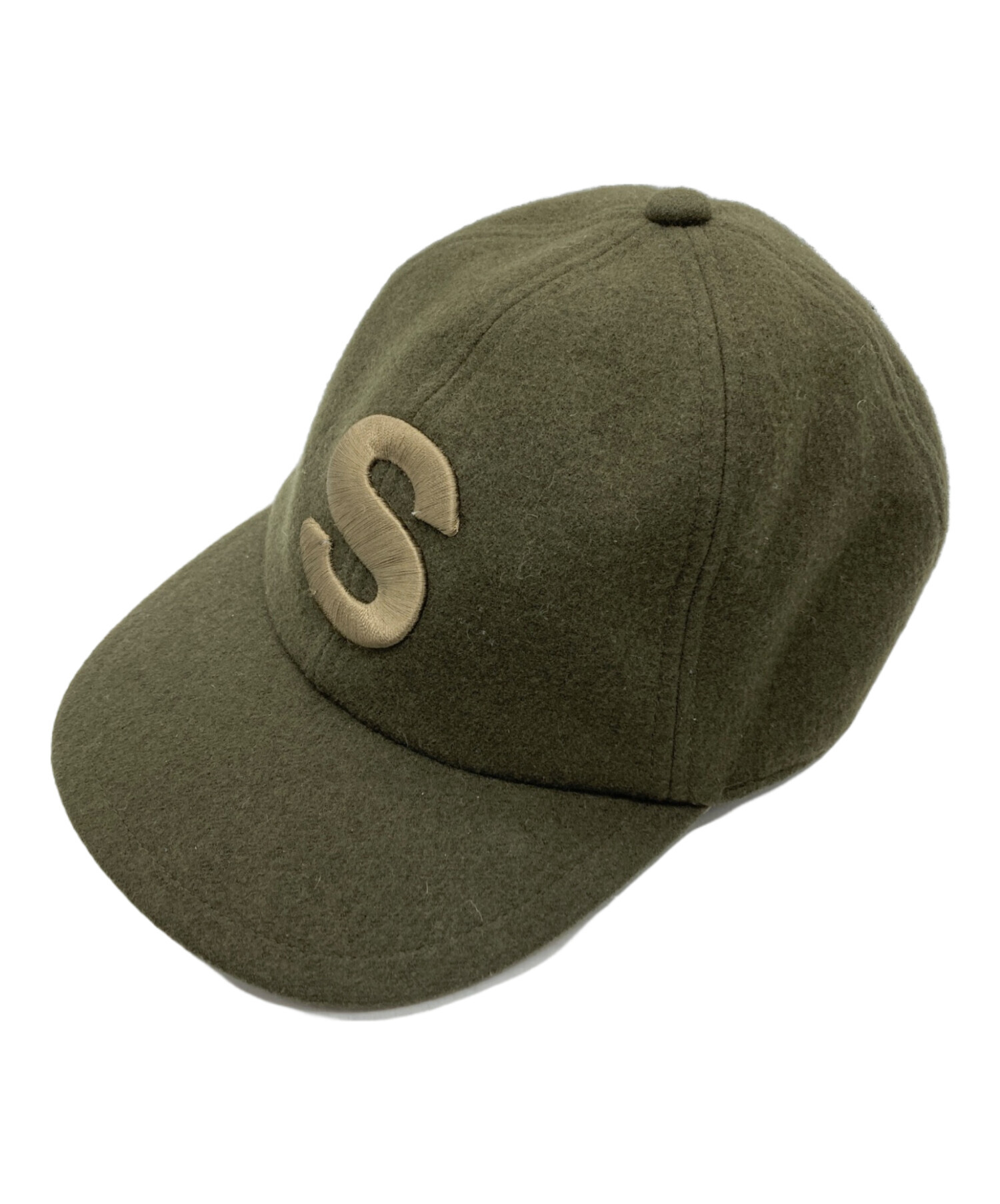 中古・古着通販】sacai (サカイ) WOOL MELTON S CAP オリーブ