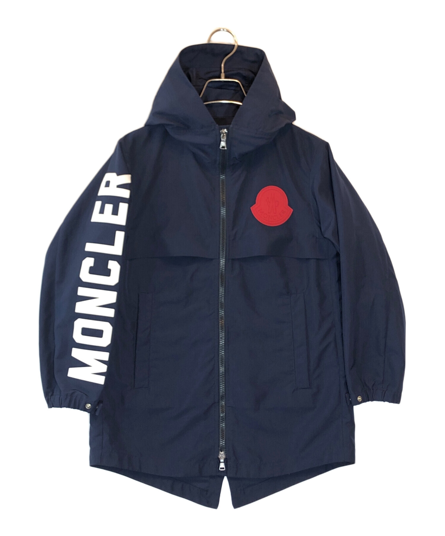 専用　モンクレール ナイロンジャケット　トリコロール　ネイビー　XL 中古・古着通販】MONCLER (モンクレール) ナイロンジャケット ネイビー