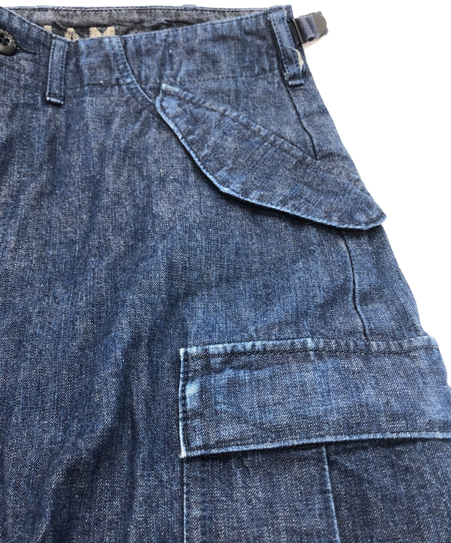 中古・古着通販】Denham (デンハム) 10OZデニムカーゴパンツ
